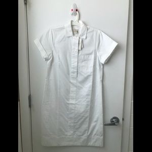 J. Crew Dresses - J.Crew White Cotton Button Down Pull-Over Dress J. Crew Dresses - J.Crew White Cotton Button Down Pull-Over Dress